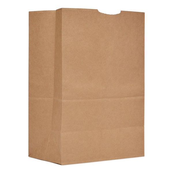 Grocery Paper Bags, 57 lb Capacity, 1/6 BBL, 12" x 7" x 17", Kraft, 500 Bags [SKU: BAGSK1657]