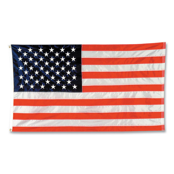 Indoor/Outdoor U.S. Flag, 96" x 60", Nylon [SKU: BAUTB5800]