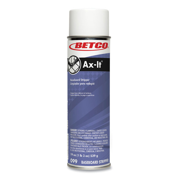 Ax-It Aerosol Baseboard Stripper, Sassafras Scent, 19 oz Aerosol Spray, 12/Carton [SKU: BET0992300CT]