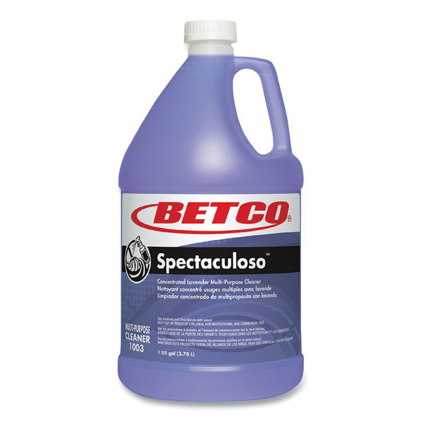 Spectaculoso Multipurpose Cleaner, Lavender Scent, 1 gal Bottle, 4/Carton [SKU: BET10030400]