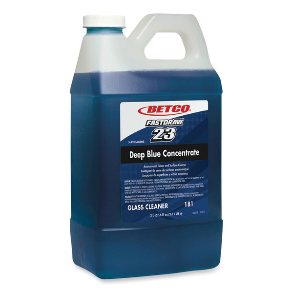 Deep Blue Glass and Surface Cleaner, 2 L Bottle, 4/Carton [SKU: BET1814700]
