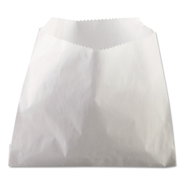 French Fry Bags, 5.5" x 4.5", White, 2,000/Carton [SKU: BGC450009]