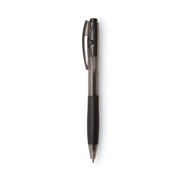 BU3 Ballpoint Pen, Retractable, Medium 1 mm, Black Ink, Black Barrel, 36/Pack [SKU: BICBU3361BK]