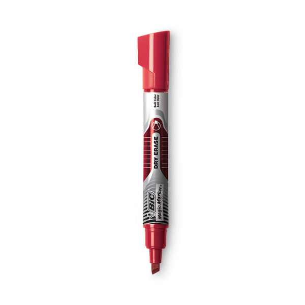 Intensity Advanced Dry Erase Marker, Tank-Style, Broad Chisel Tip, Red, Dozen [SKU: BICGELIT11RD]