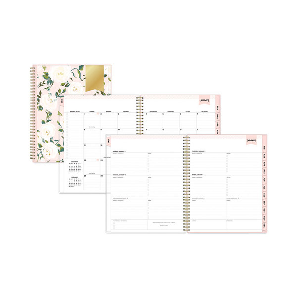 Day Designer Coming Up Roses Create-Your-Own Cover Weekly/Monthly Planner, 11 x 8.5, 12-Month (Jan to Dec): 2023 [SKU: BLS140092]