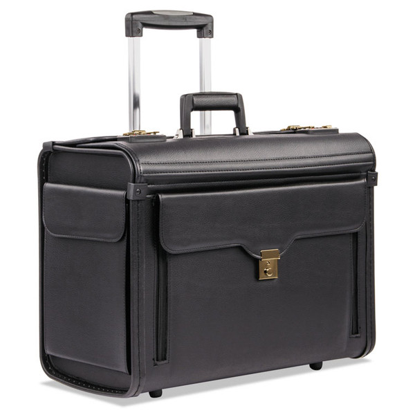 Catalog Case on Wheels, Fits Devices Up to 17.3", Koskin, 19 x 9 x 15.5, Black [SKU: BND456110BLK]