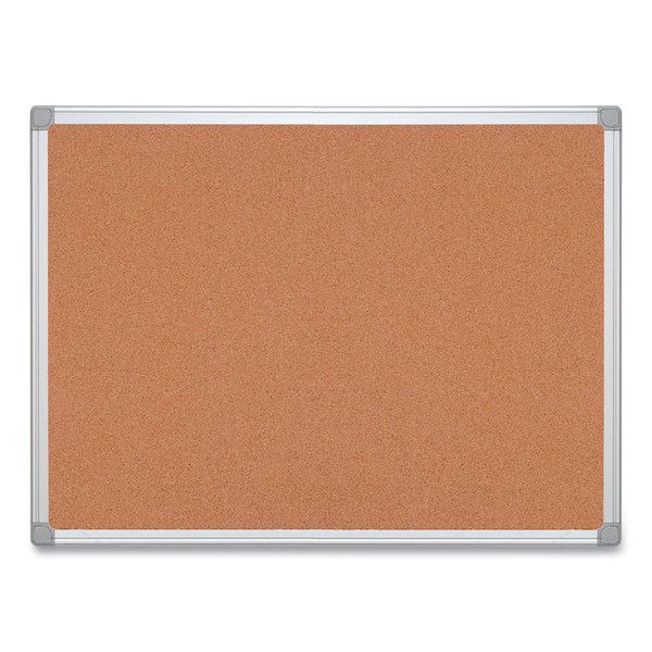 Earth Cork Board, 24 x 36, Aluminum Frame [SKU: BVCCA031790]