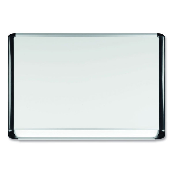 Porcelain Magnetic Dry Erase Board, 48x72, White/Silver [SKU: BVCMVI270401]