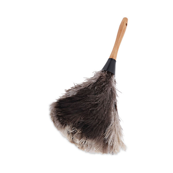 Professional Ostrich Feather Duster, 7" Handle [SKU: BWK13FD]