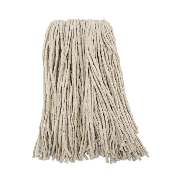 Premium Cut-End Wet Mop Heads, Cotton, 16oz, White, 12/Carton [SKU: BWK216CCT]