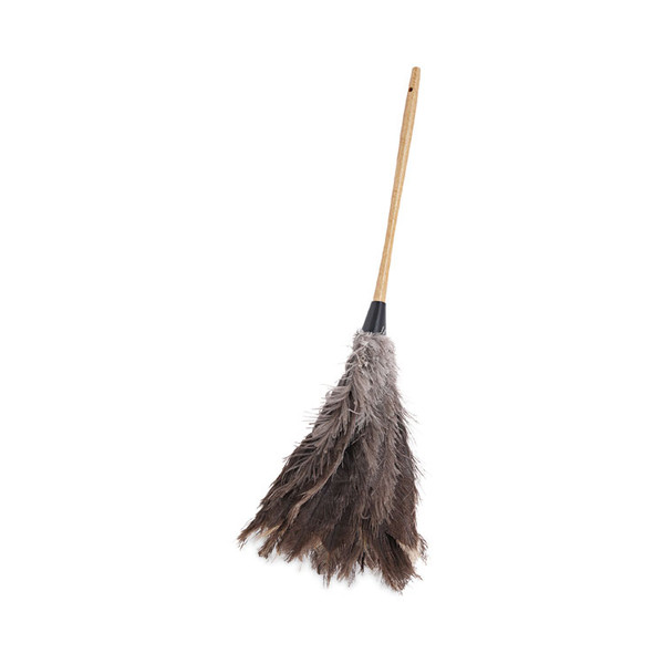 Professional Ostrich Feather Duster, 16" Handle [SKU: BWK31FD]