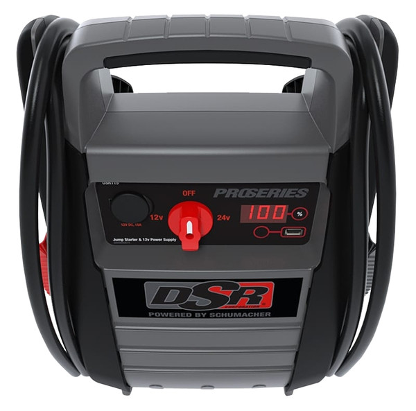 Schumacher Pro DSR115 Jump Starter, 12/24 VDC, 4400 A, AGM Battery [SKU: ORG5313705]