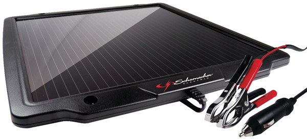 Schumacher SP-400 Solar Battery Charger/Maintainer, Lead-Acid Battery, Black [SKU: ORG7002454]