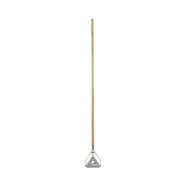 Quick Change Metal Head Wooden Mop Handle, Junior, 0.88" dia x 54", Natural [SKU: BWK601]
