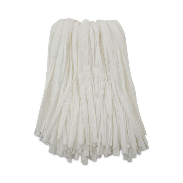 Nonwoven Cut End Edge Mop, Rayon/Polyester, #24, White, 12/Carton [SKU: BWKBW2024]