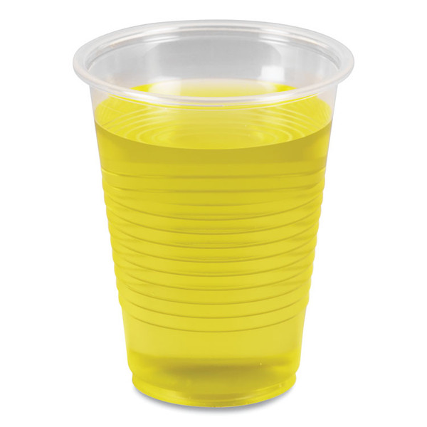 Translucent Plastic Cold Cups, 7 oz, Polypropylene, 100 Cups/Sleeve, 25 Sleeves/Carton [SKU: BWKTRANSCUP7CT]