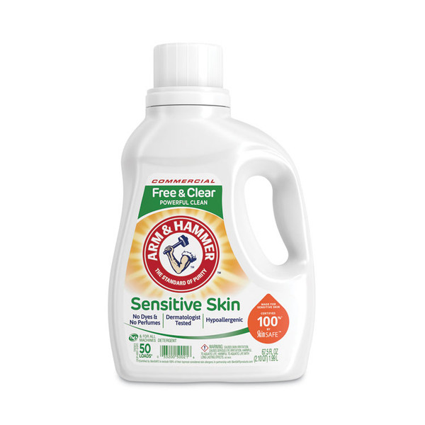 HE Compatible Liquid Detergent, Unscented, 67.5 oz Bottle, 6/Carton [SKU: CDC3320050021]