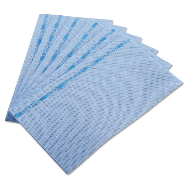 Food Service Towels, 13 x 24, Blue, 150/Carton [SKU: CHI8251]