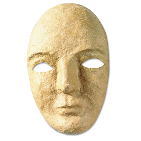 Paper Mache Mask Kit, 8 x 5.5 [SKU: CKC4190]