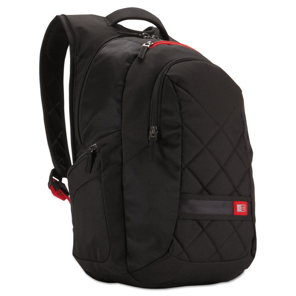 16" Laptop Backpack, Fits Devices Up to 16", Polyester, 9.5 x 14 x 16.75, Black [SKU: CLG3201268]