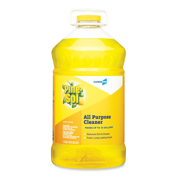 All Purpose Cleaner, Lemon Fresh, 144 oz Bottle, 3/Carton [SKU: CLO35419CT]