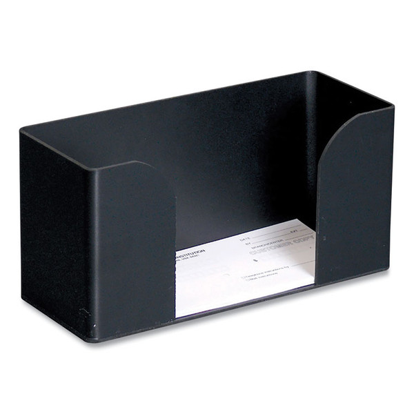 Forms Holder, For Deposit Slips, Tickets, Vouchers, Checks, ABS Plastic, Black [SKU: CNK500078]