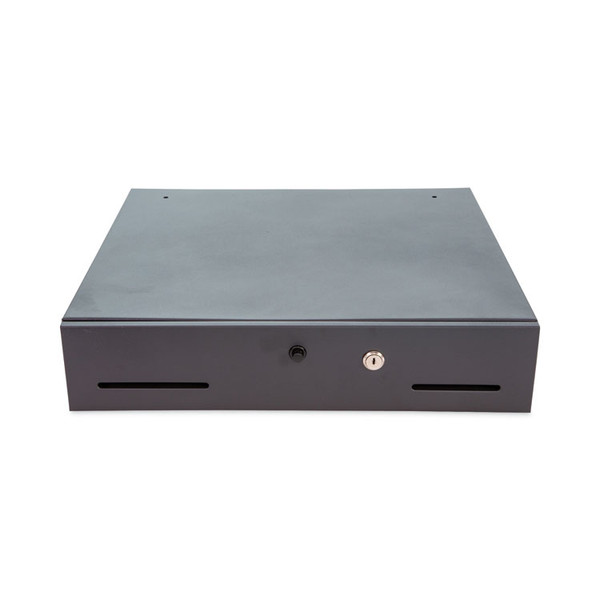 Metal Cash Drawer, Coin/Cash, 10 Compartments, 16 x 11.25 x 2.25, Black [SKU: CNK500122]