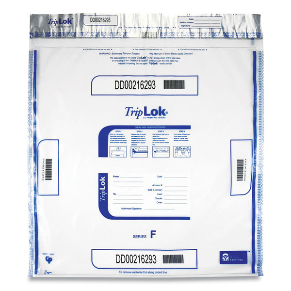 Deposit Bag, Plastic, 20 x 20, Clear, 250/Carton [SKU: CNK585064]