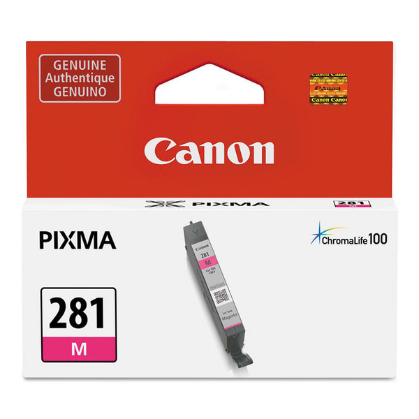 2089C001 (CLI-281) ChromaLife100+ Ink, 233 Page-Yield, Magenta [SKU: CNM2089C001]