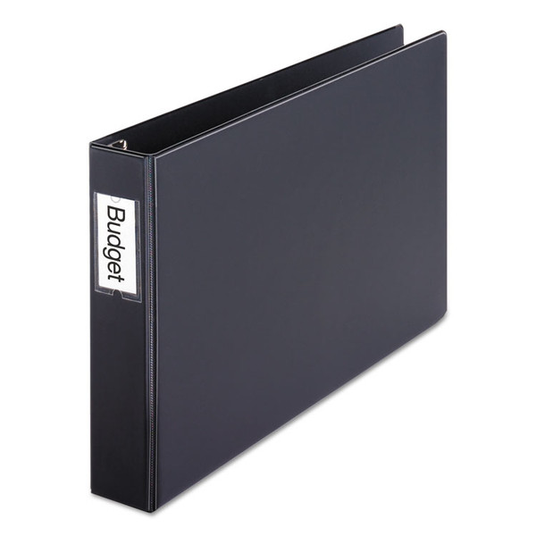 Premier Easy Open 11 x 17 Locking Slant-D Ring Binder, 3 Rings, 2" Capacity, 11 x 17, Black [SKU: CRD12132]