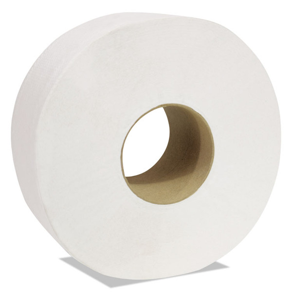 Select Jumbo Roll Jr. Tissue, 2-Ply, White, 3.5" x 750 ft, 12 Rolls/Carton [SKU: CSDB220]