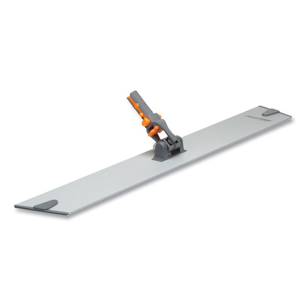 Wet/Dry Microfiber Mop Frame, 22" x 3.15", Aluminum/Plastic, Gray/Orange [SKU: CWZ24420009]