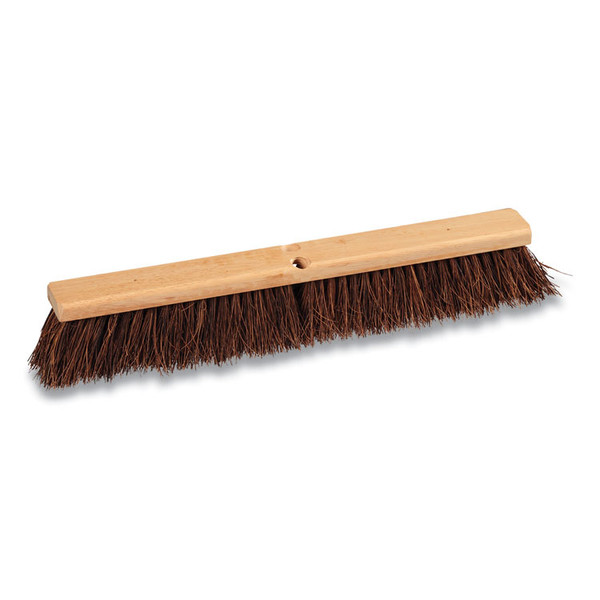 Palmyra Push Broom Head, Brown Bristles, 24" Brush [SKU: CWZ24420774]