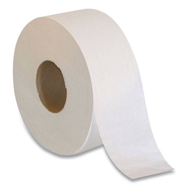 2-Ply Jumbo Toilet Paper, Septic Safe, White, 3.5" x 1,000 ft, 12 Rolls/Carton [SKU: CWZ365379]