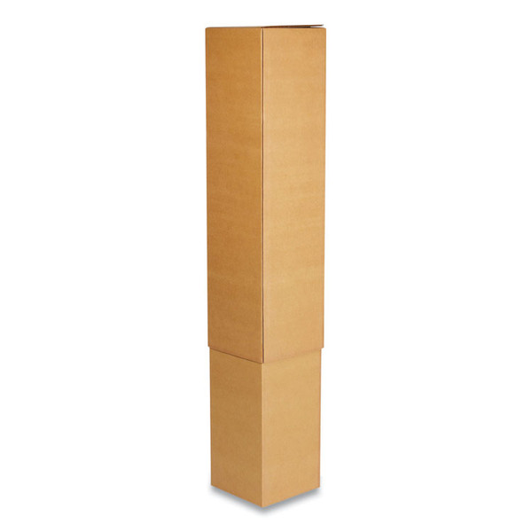 Telescoping Outer Boxes, 200 lb Mullen Rated, Half Slotted Container (HSC), 6" x 6" x 48" to 90", Brown Kraft, 25/Bundle [SKU: CWZ6006064890T]