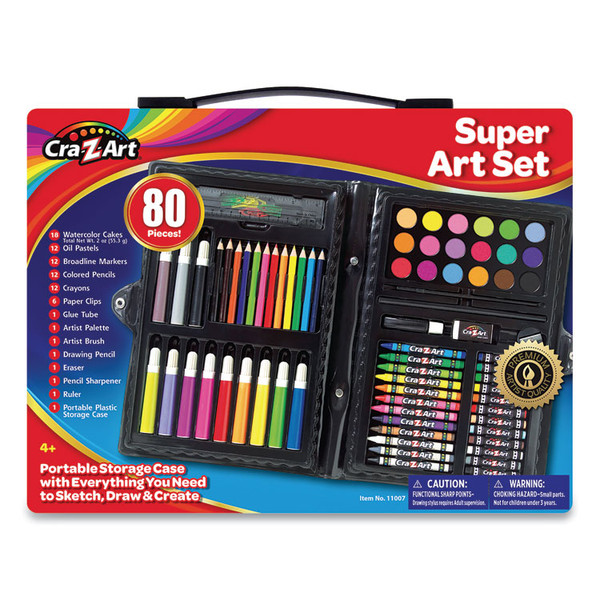Super Art Set, 80 Pieces [SKU: CZA110076]