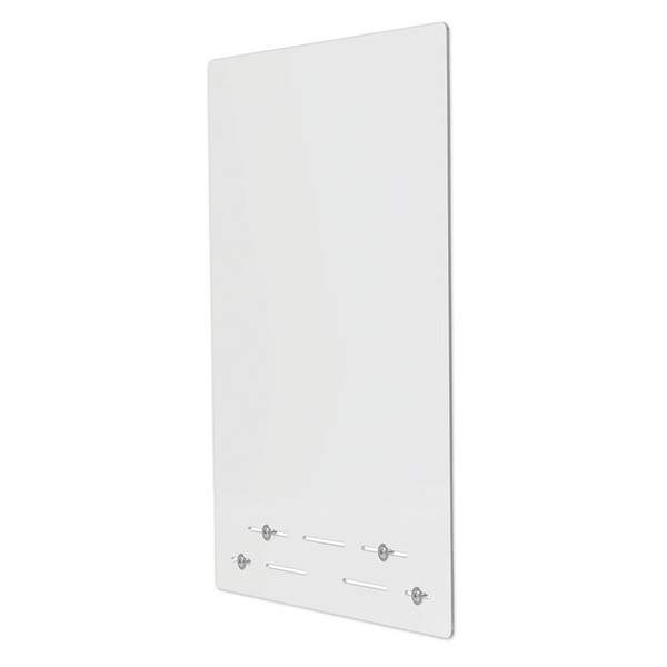 Mounting Safety Barrier with Full Shield, 23.75" x 31.75", Polycarbonate, Clear, 2/Carton [SKU: DEFPBCMPC2331F]