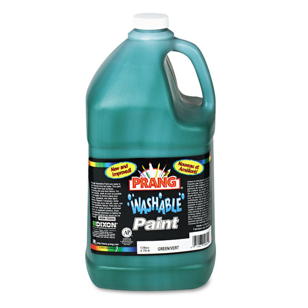 Washable Paint, Green, 1 gal Bottle [SKU: DIX10604]