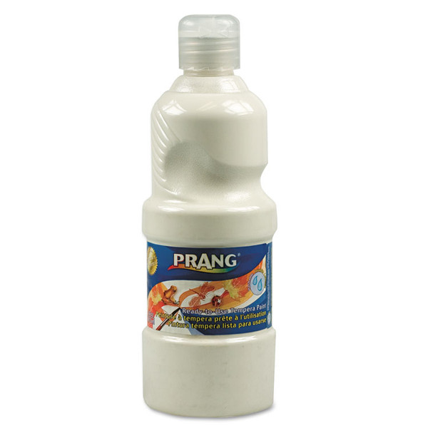 Washable Paint, White, 16 oz Dispenser-Cap Bottle [SKU: DIX10707]