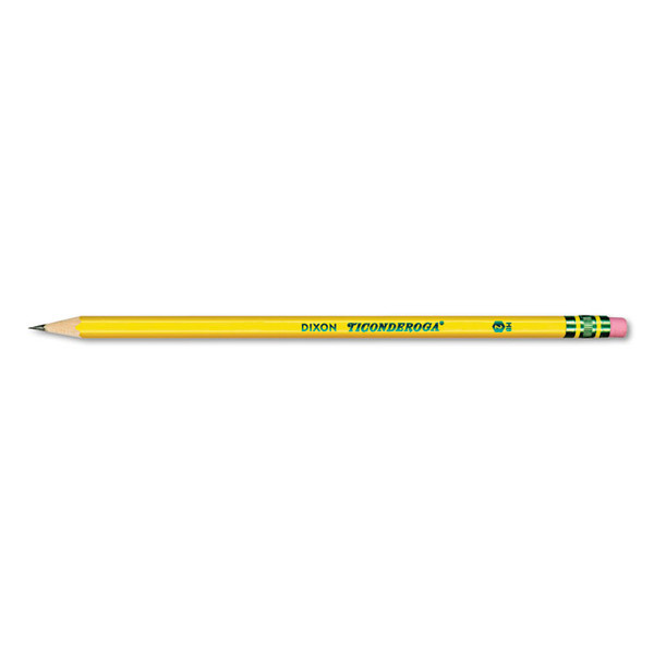 Pencils, HB (#2), Black Lead, Yellow Barrel, 96/Pack [SKU: DIX13872]