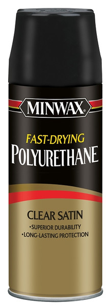 Minwax 33060000 Polyurethane, Liquid, Clear, 11.5 oz, Aerosol Can [SKU: ORG2846483]