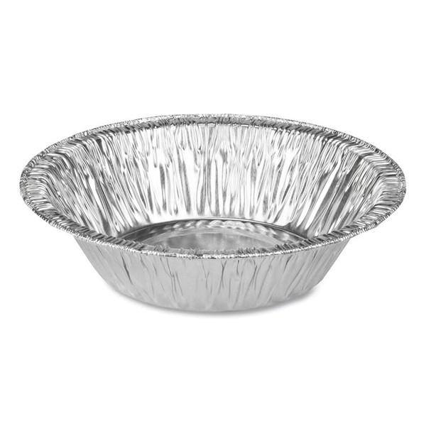 Aluminum Pie Pans, Tart, 5.7 oz, 5" Diameter x 1.25"h, Silver, 1,000/Carton [SKU: DPK22001000]