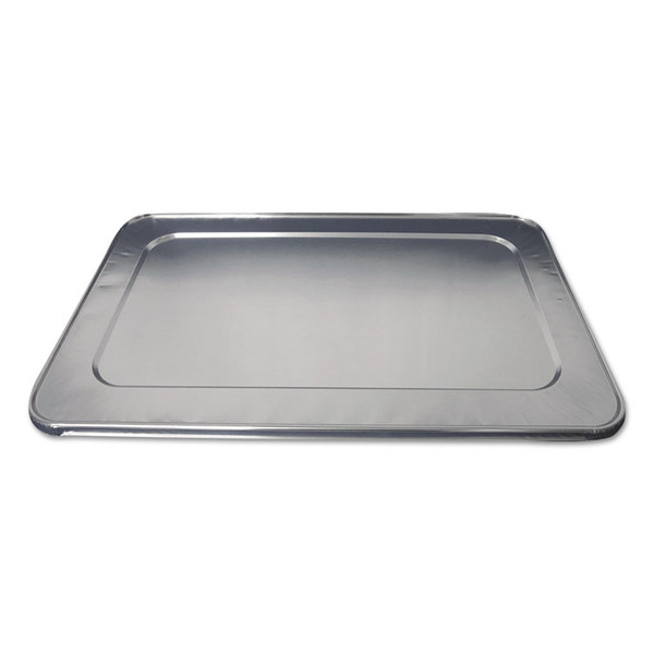 Aluminum Steam Table Lids, Fits Heavy Duty Full-Size Pan, 12.88 x 20.81 x 0.63, 50/Carton [SKU: DPK890050]