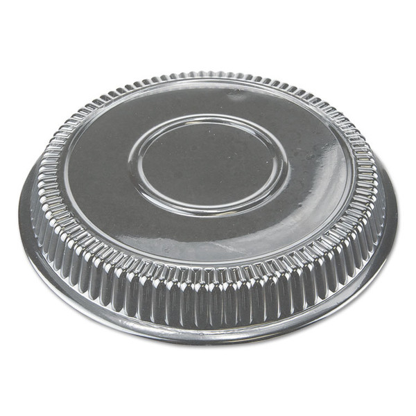 Dome Lids for 9" Round Containers, 9" Diameter x 1"h, Clear, Plastic, 500/Carton [SKU: DPKP290500]