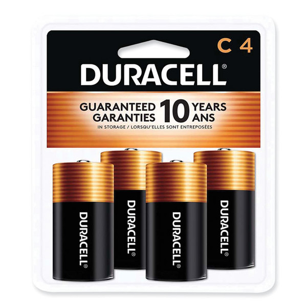 CopperTop Alkaline C Batteries, 4/Pack [SKU: DURMN1400R4ZX17]