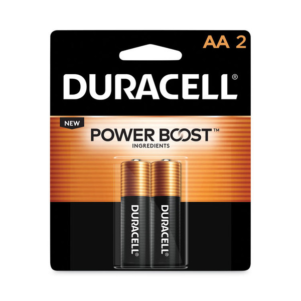 Power Boost CopperTop Alkaline AA Batteries, 2/Pack [SKU: DURMN1500B2Z]