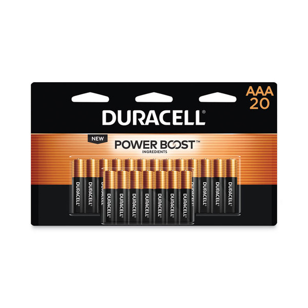 Power Boost CopperTop Alkaline AAA Batteries, 20/Pack [SKU: DURMN2400B20Z]