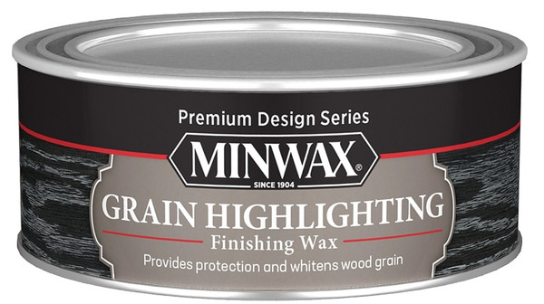 Minwax Design Series 405140000 Grain Highlighting Wax, Matte, Solid, 8 oz [SKU: ORG7406150]