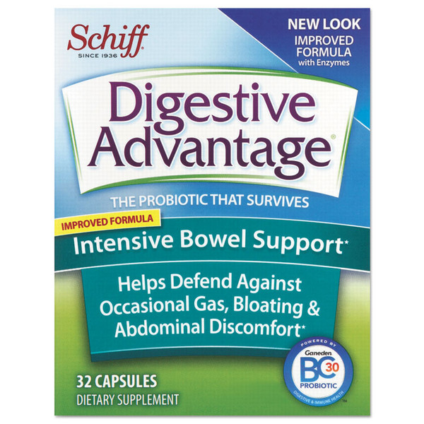 Probiotic Intensive Bowel Support Capsule, 32 Count [SKU: DVA00116]
