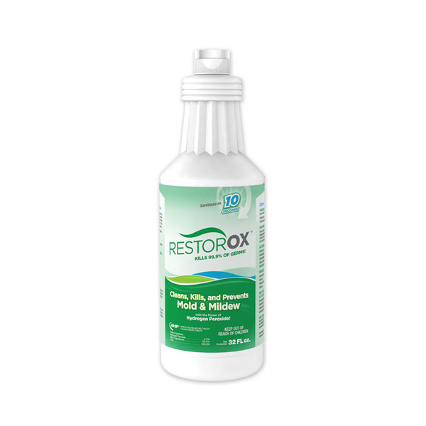 Restorox One Step Disinfectant Cleaner and Deodorizer, 32 oz Bottle, 12/Carton [SKU: DVO20101]